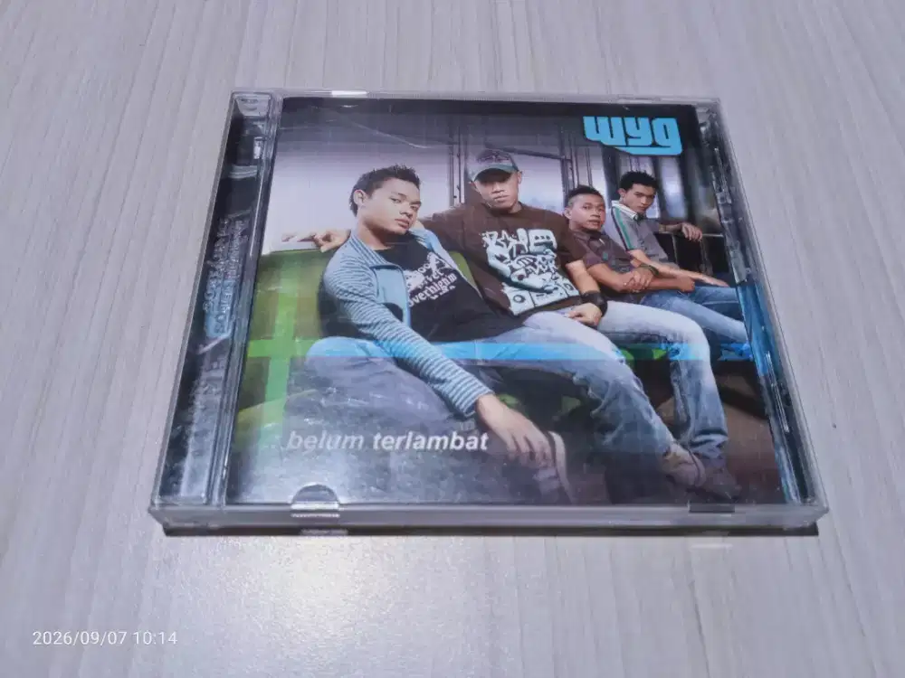 CD ORIGINAL Wayang-Belum Terlambat (2005) + Tanda Tangan Asli Personel