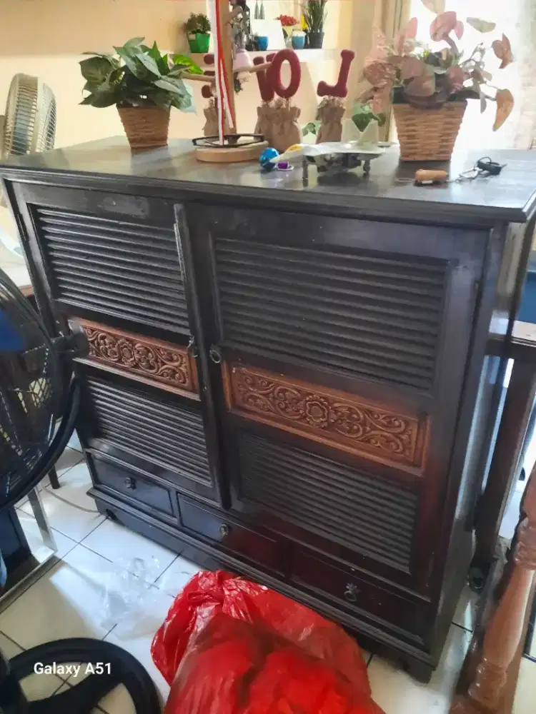 Borongan Furnitur Kayu Jati Ukir Antik - 4 Item (petukangan utata)