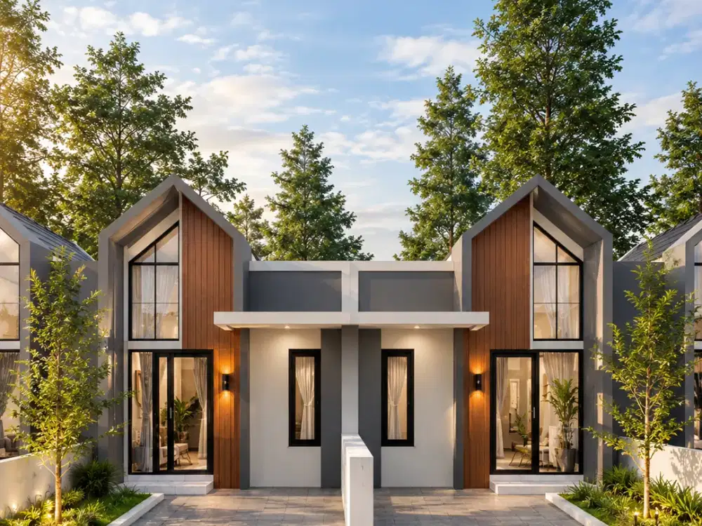 Rumah Scandinavian Elegan, Lokasi Strategis di Klaten