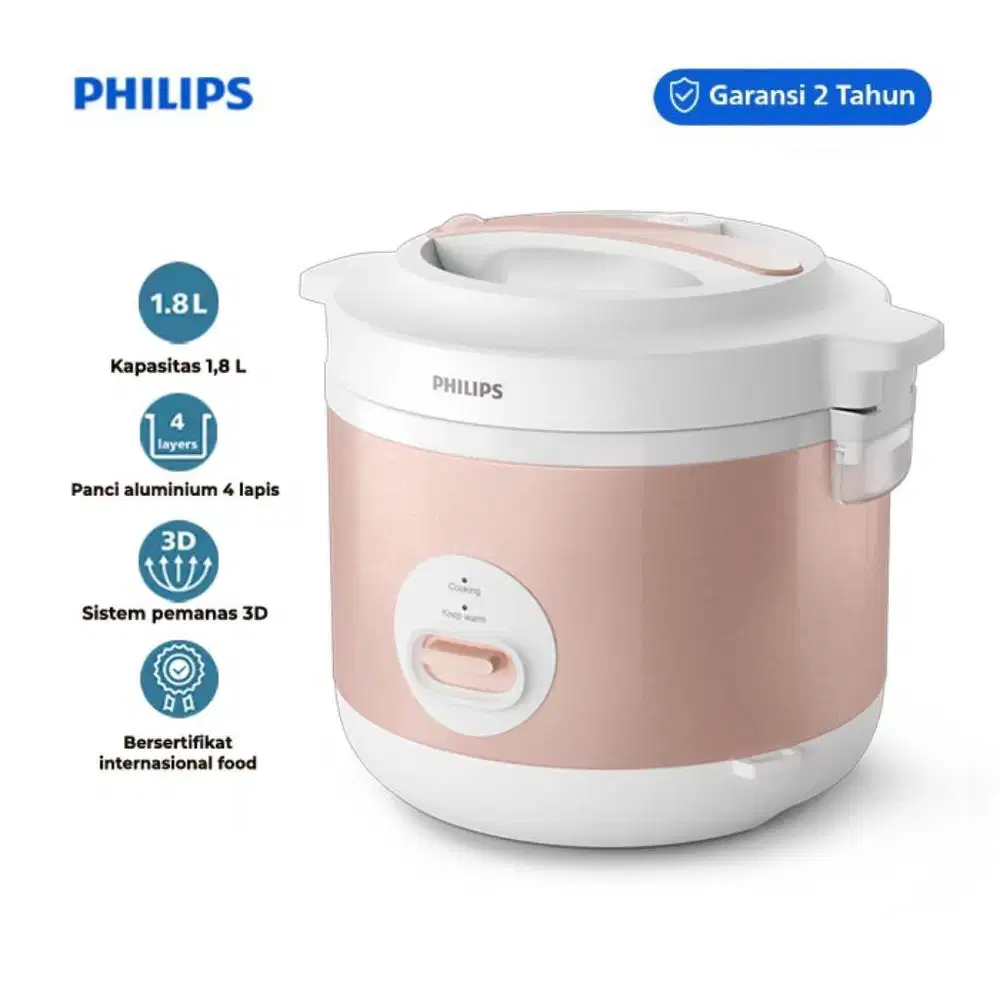 Magic Com PHILIPS Rice Cooker HD-3003 1.8 Liter HD 3003
