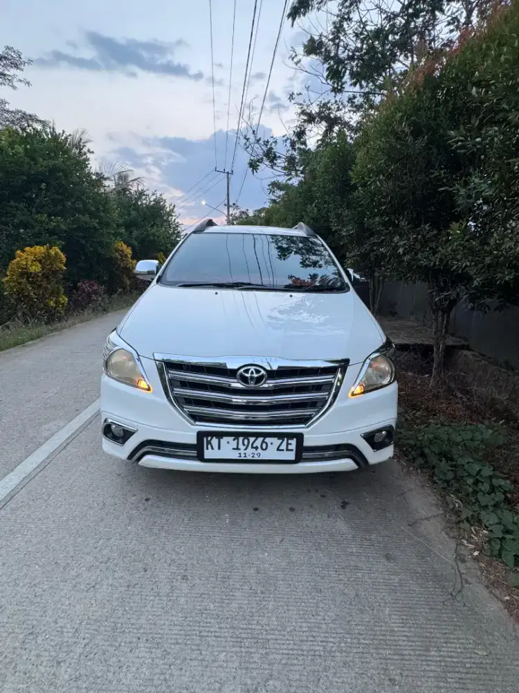 Di jual Inova 2.0 G manual bensin 2014