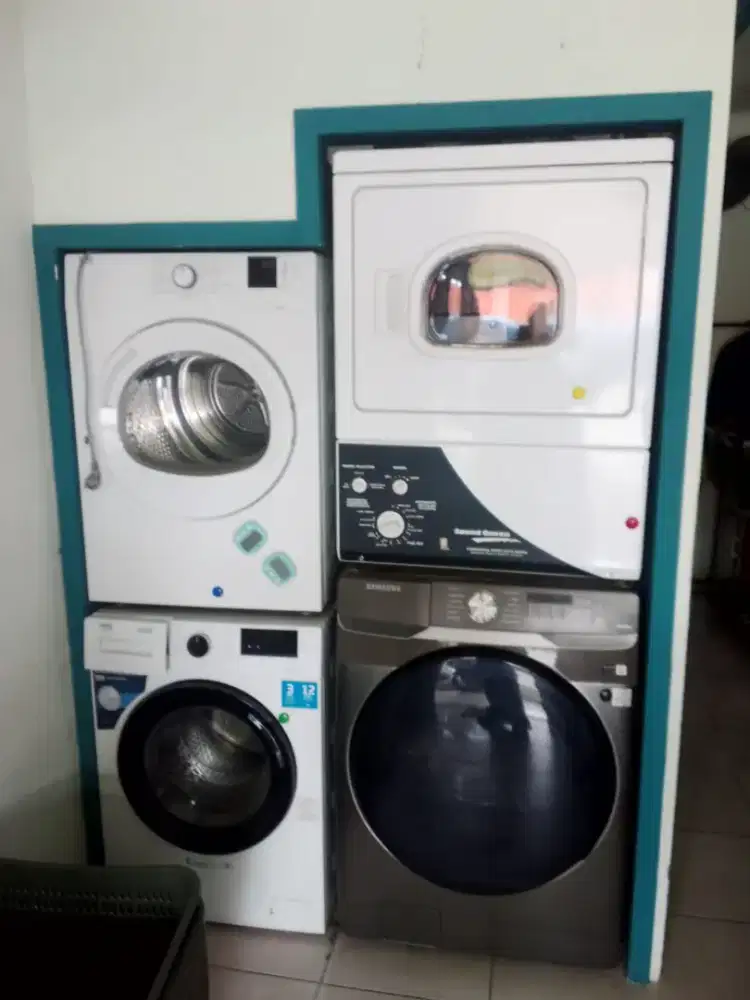 Dijual cepat 1 set usaha laundry lengkap second murah daerah bekasi