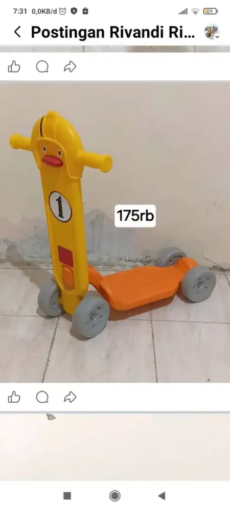 Scuter anak bagus