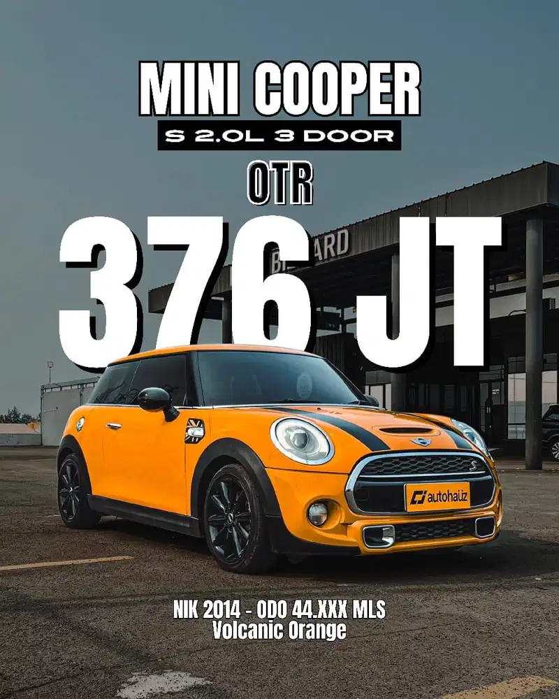 [ TERMURAH ] MINI COOPER S 2.0 2014