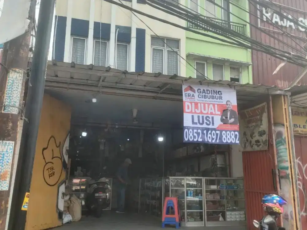 Dijual Dan Disewa Ruko Jl Alternatif Cibubur 3.5 Lantai Siap Huni