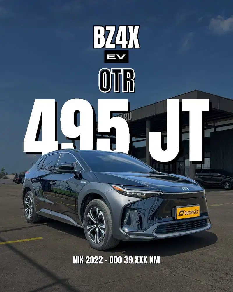 [ MOBIL LISTRIK ] TOYOTA BZ4X EV 2023 / 2022