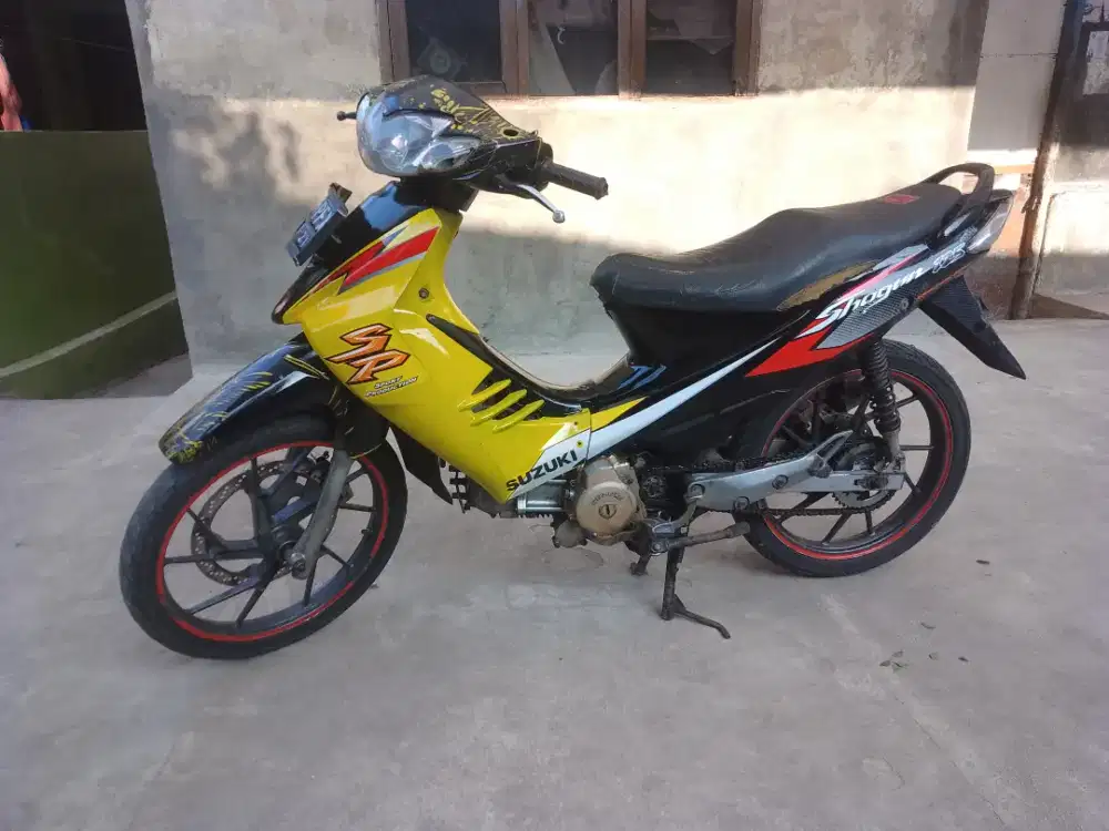 Shogun sp 2005 kuning asli