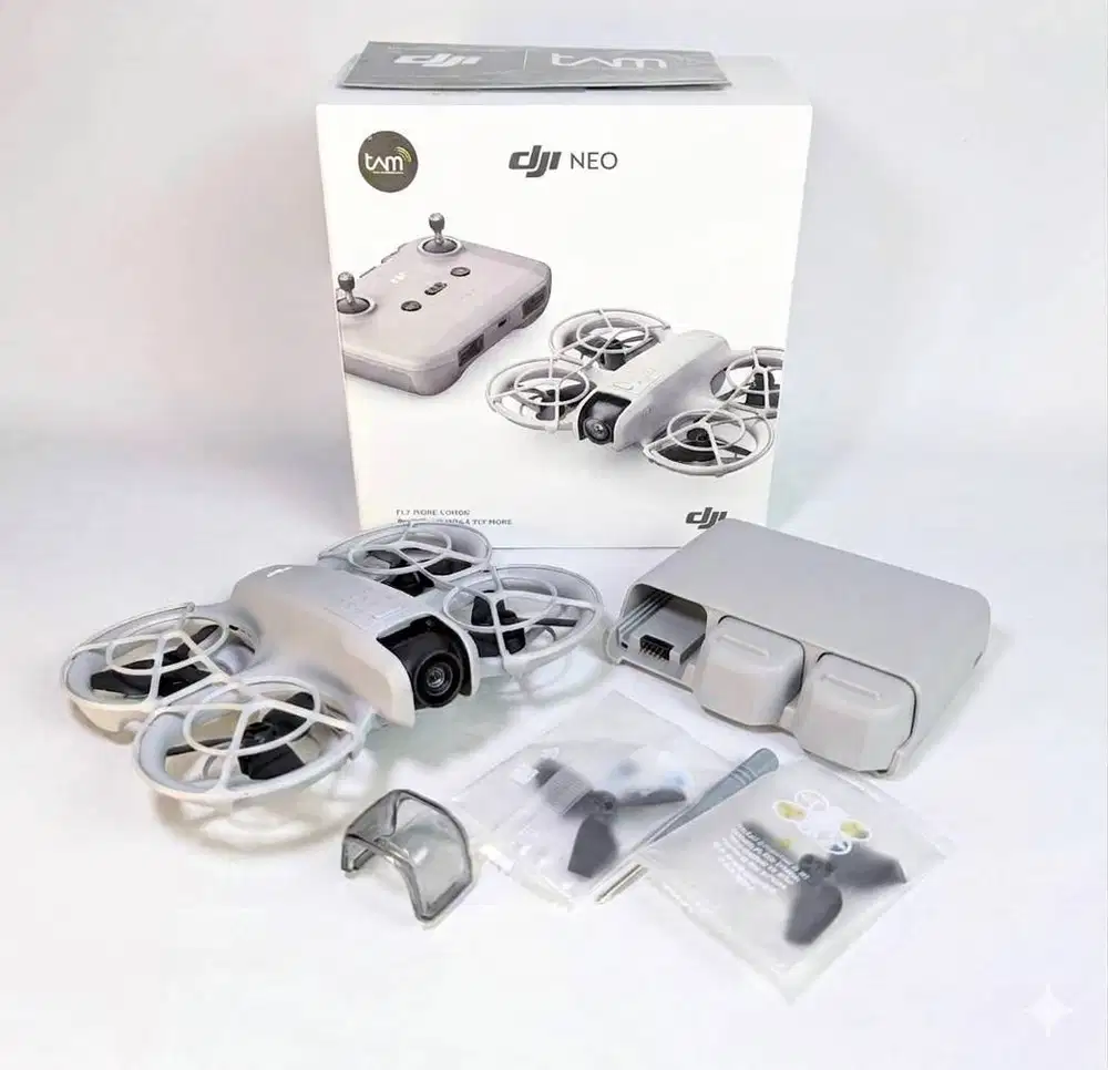 DJI Neo Drone Only 2 Battery cc 18-19 Second Normal 100% akun unbind