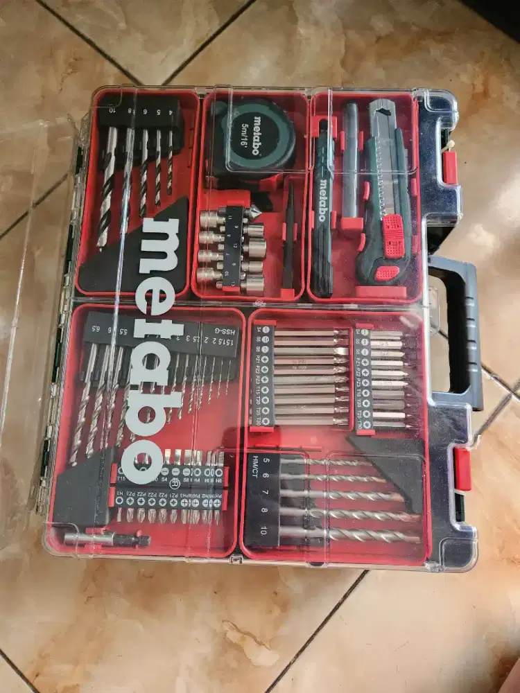 Mesin Bor +Toolbox SERBAGUNA  METABO SBE 650