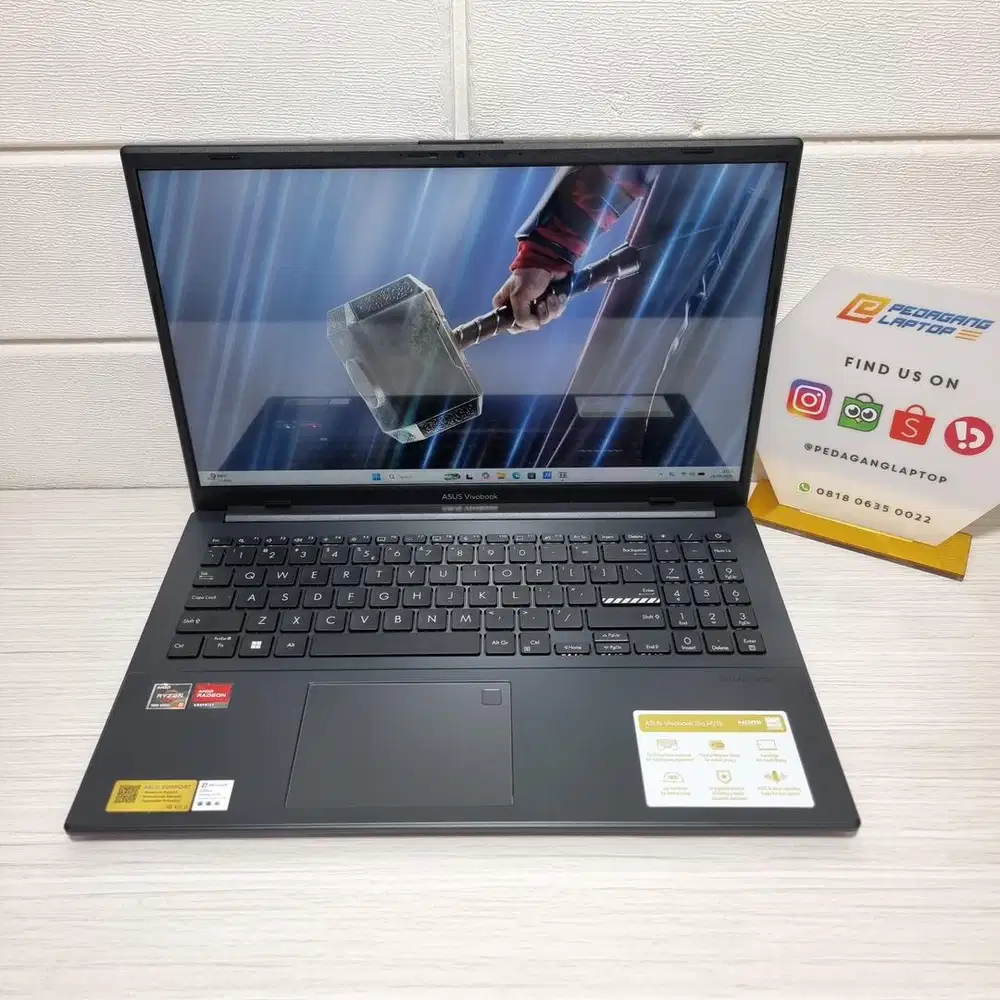 ASUS VIVOBOOK E1504FA-VIPS5151M RYZEN 5-7520U RAM 16GB SSD 512GB FHD