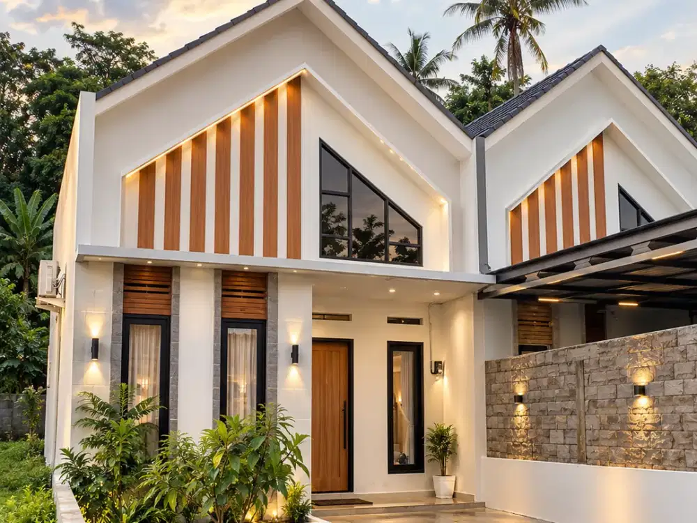 Hunian Scandinavian Idaman di Klaten, Modern & Elegan, SHM READY