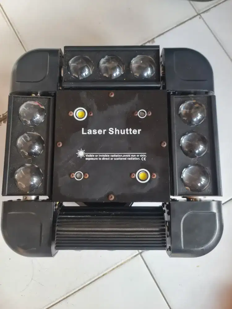 Lighting moving power shuter