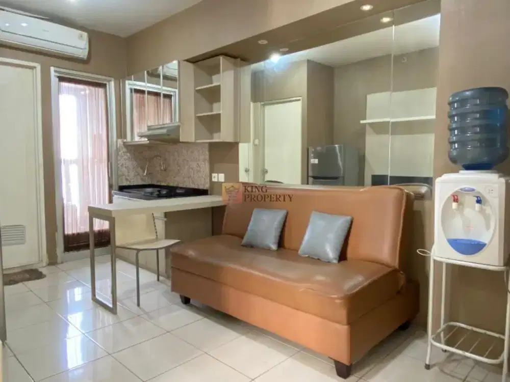 Apartemen Green Bay Pluit Greenbay 2BR 35m² Hook Full Furnished View Kota, Tower Favorit Siap Huni Tinggal Bawa Koper