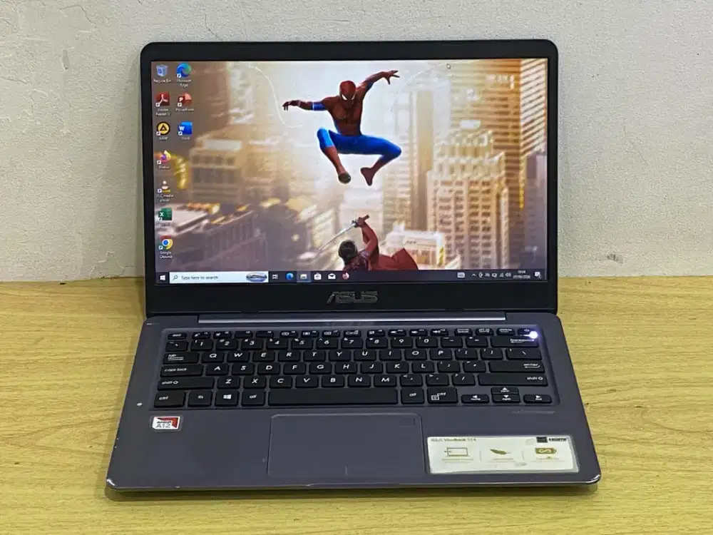 Asus vivobook X411QA Prosesor AMD A12-9720P/Ram 4GB/SSD 128GB