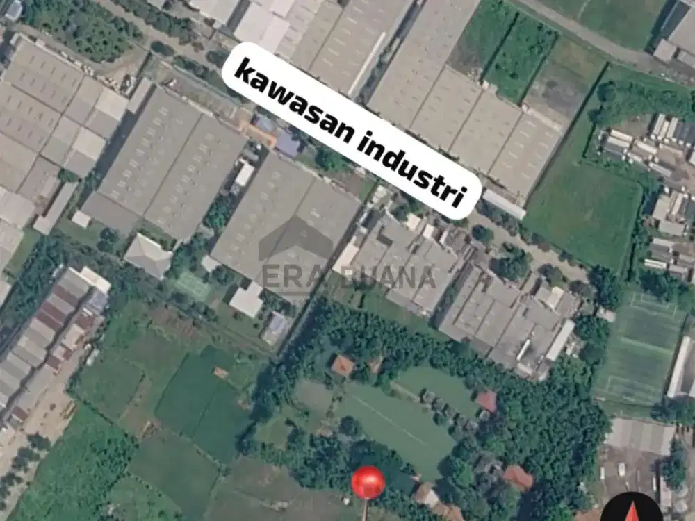 Dijual Lahan untuk Gudang / Pabrik di Cikarang , Pinggir Jalan Raya
