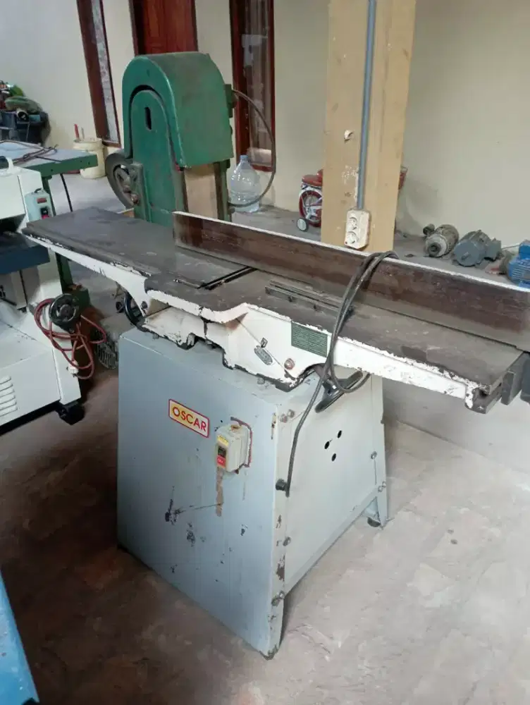 Mesin Jointer kayu Merek Oscar Siap kerja