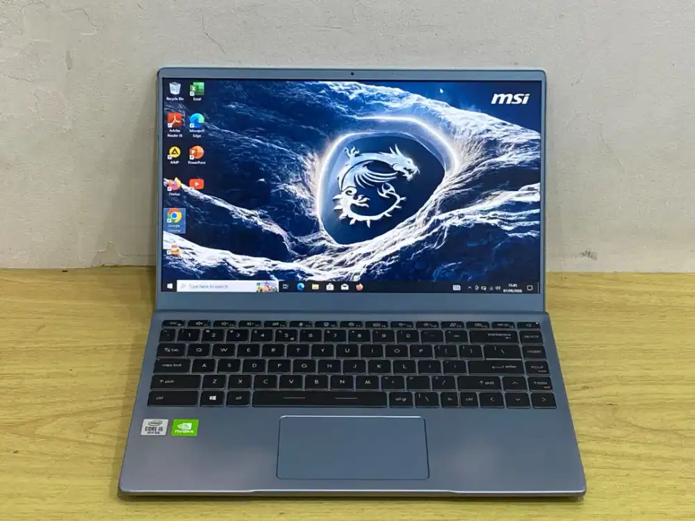 MSI Modern 14 B10RBSW processor Intel core i5-10210U RAM 8 GB