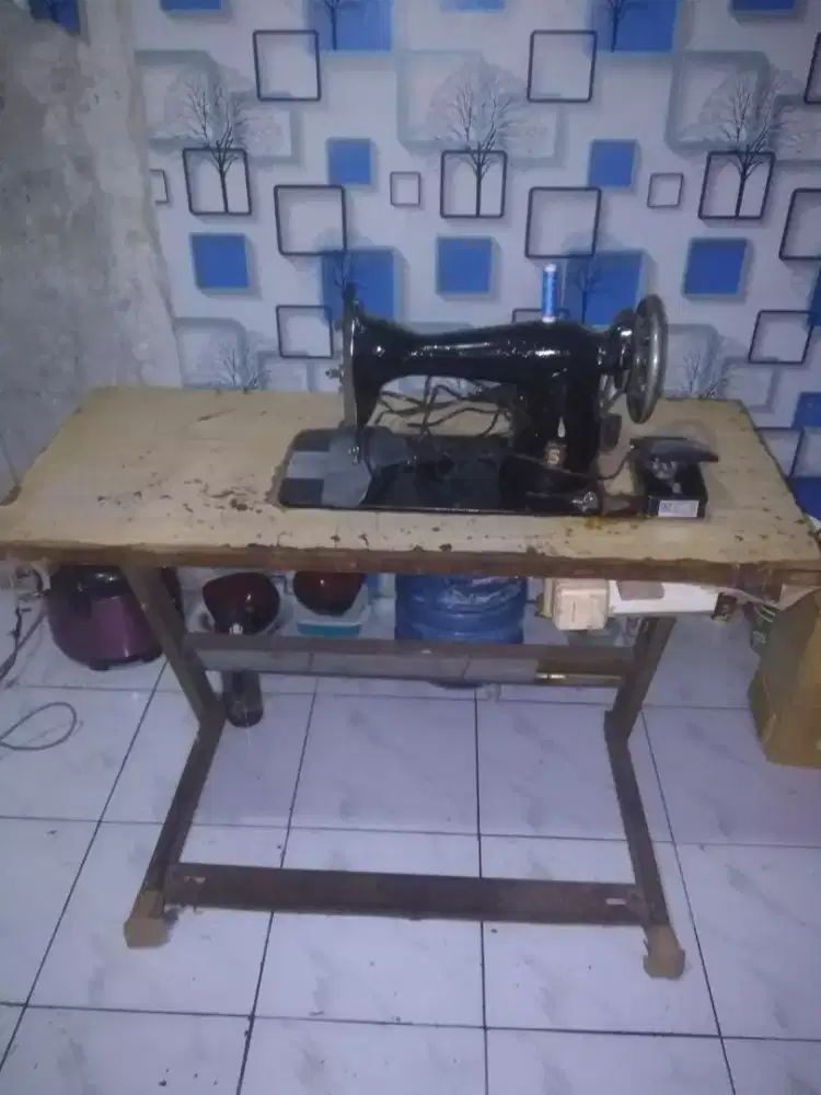 Mesin jahit fullset dinamo