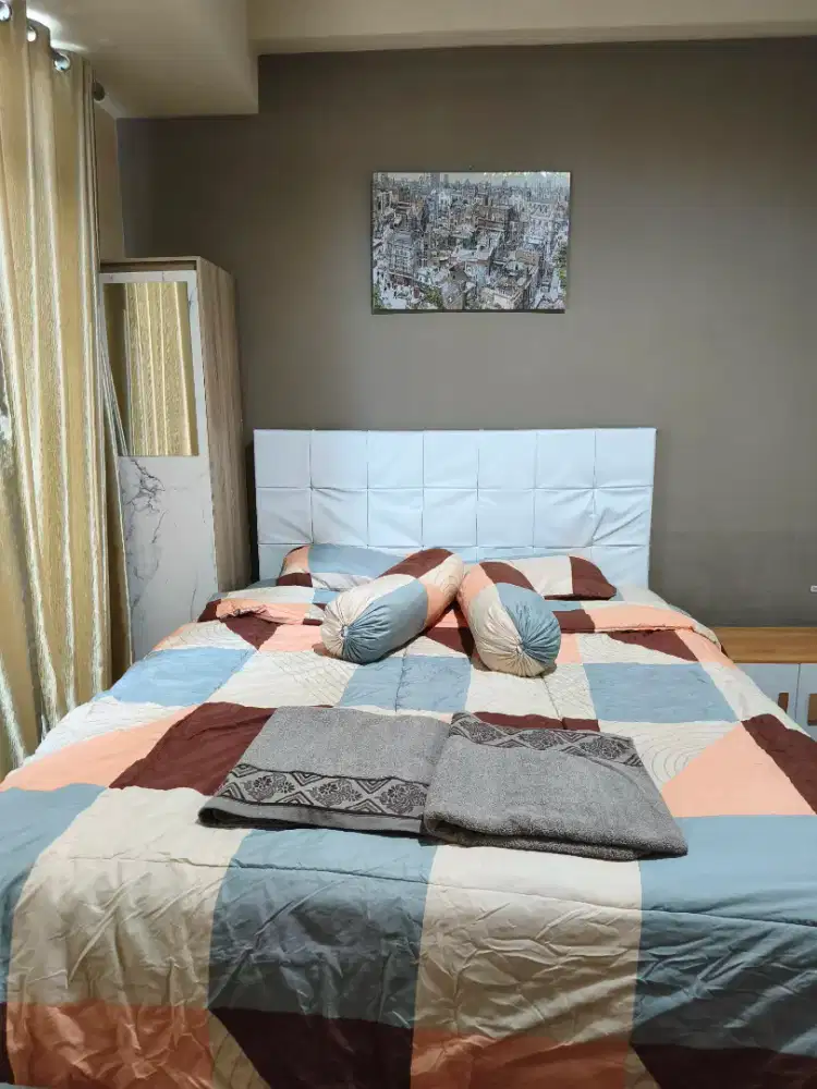 Disewakan studio full furnished puri orchard apartment gratis IPL&wifi