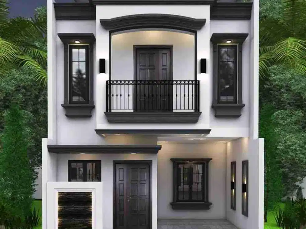 Rumah 2 Lantai Classic Modern Strategis Di Jagakarsa Jakarta Selatan