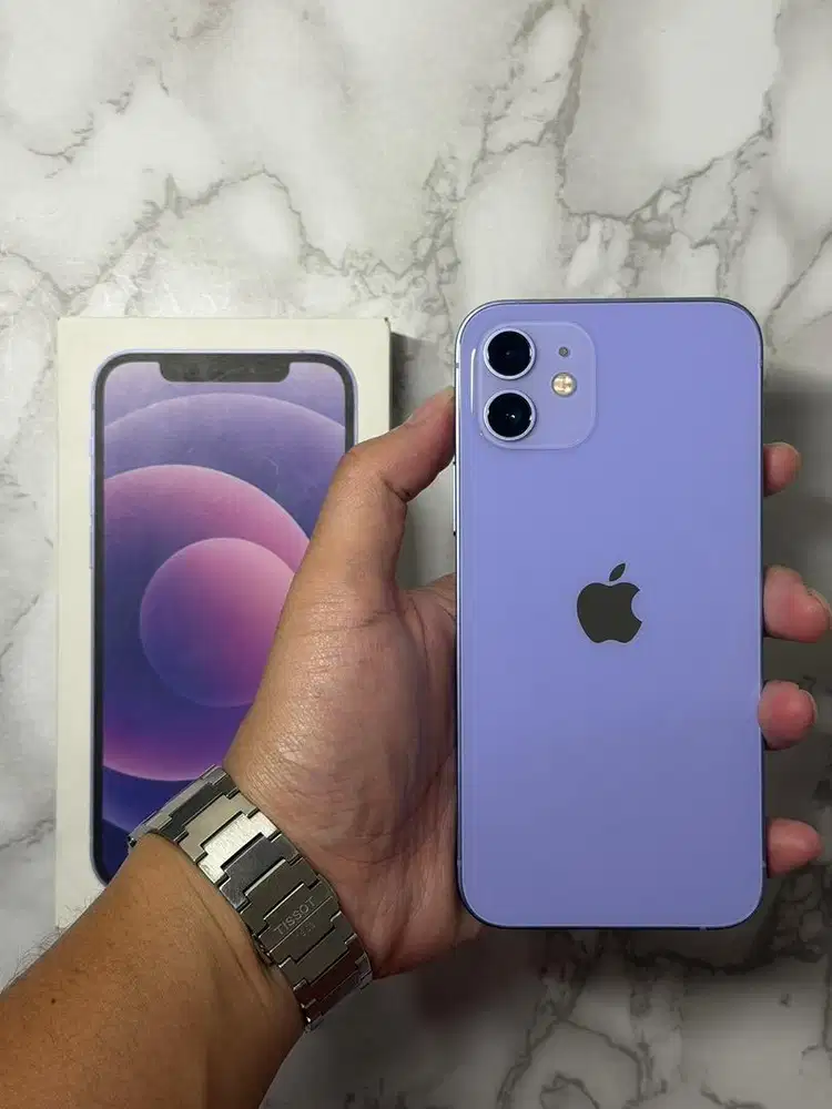 Iphone 12 128gb Beacukai Fullset Original Like New