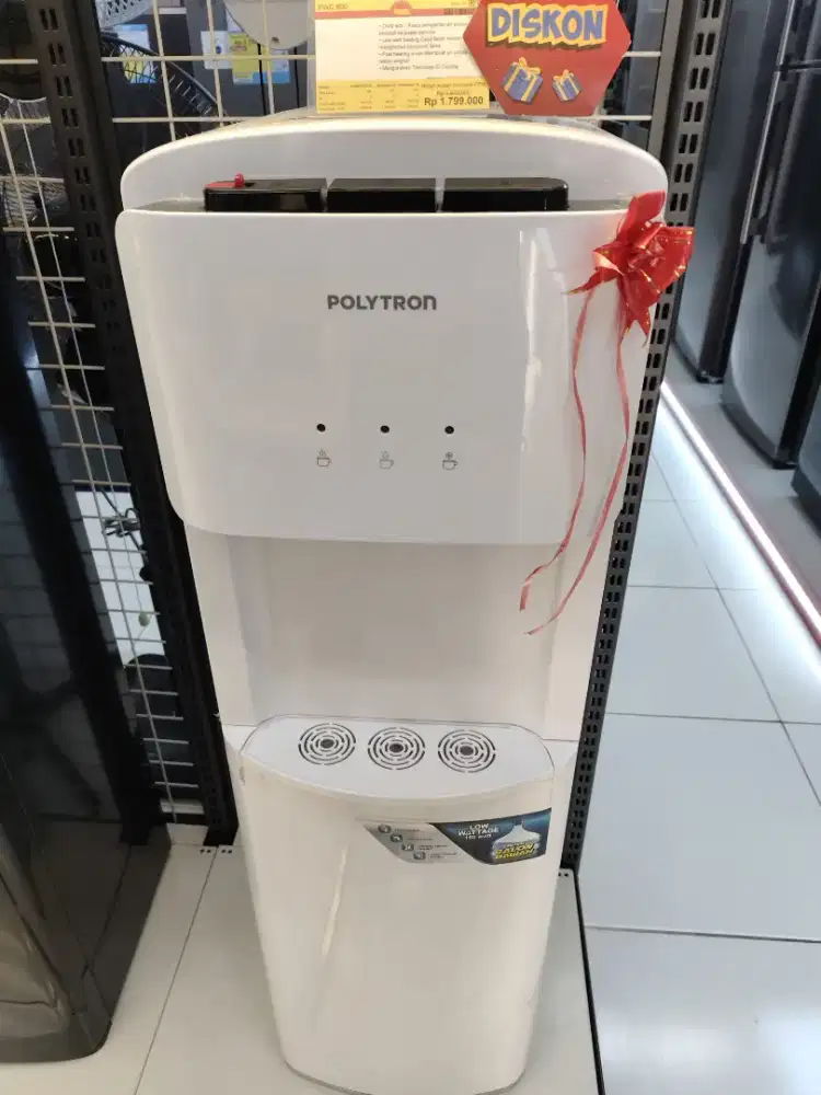 Water dispenser Polytron PWC 600 cicilan bunga 0% menggunakan Kredivo