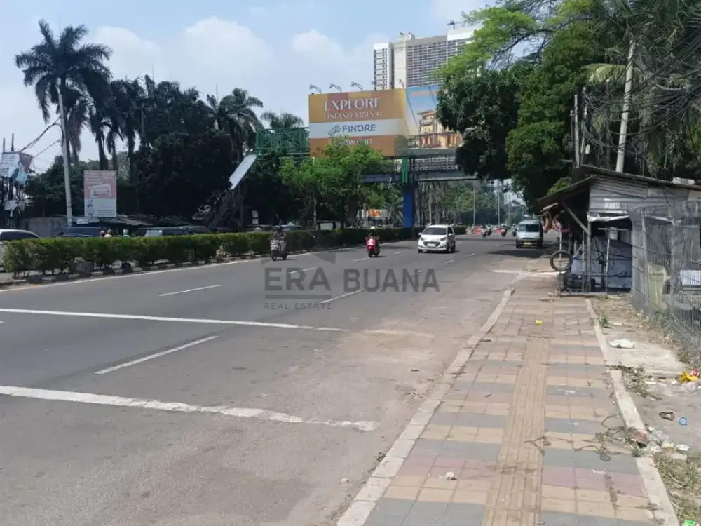 Disewakan Lahan Komersil Serpong Tangerang Di Pinggir Jalan Raya Dekat Akses Toll