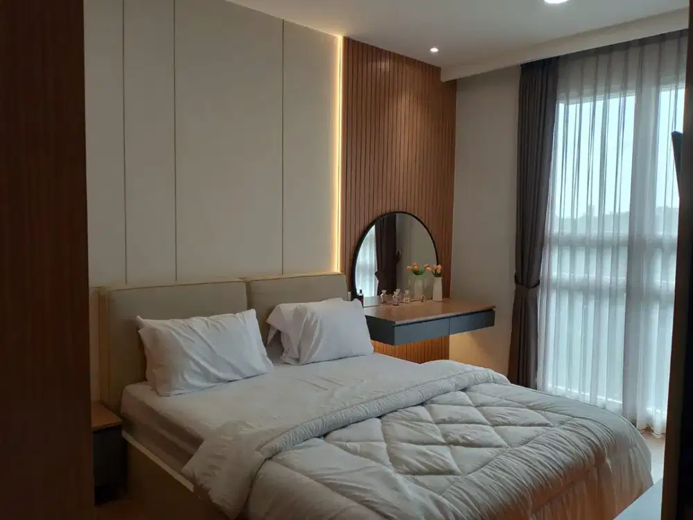 DIJUAL APARTEMENT MURAH DAN BANGUS 2 KAMAR TIDUR FULL FURNISH DI APARTEMENT CITRALAKE SUITE CENGKARENG JAKARTA BARAT
