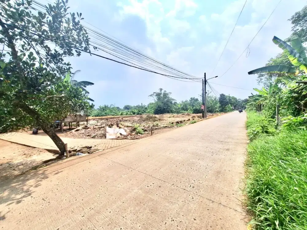 Kavling 11 Menit Stasiun Jatake, Lokasi Pas Untuk Hunian