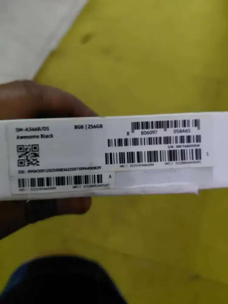 Jual cepat hp samsung A36 98%