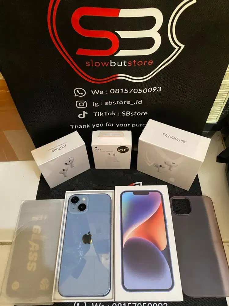 Iphone 14 128gb dualsim fisik fulset nominus