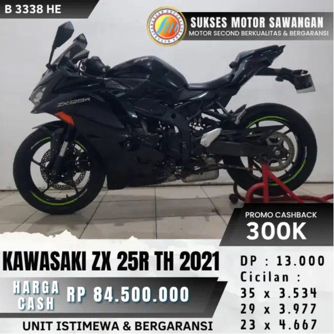 KAWASAKI ZX 25R TH 2021 ZX25 ZX 25 R UNIT MULUS ISTIMEWA BISA KREDIT
