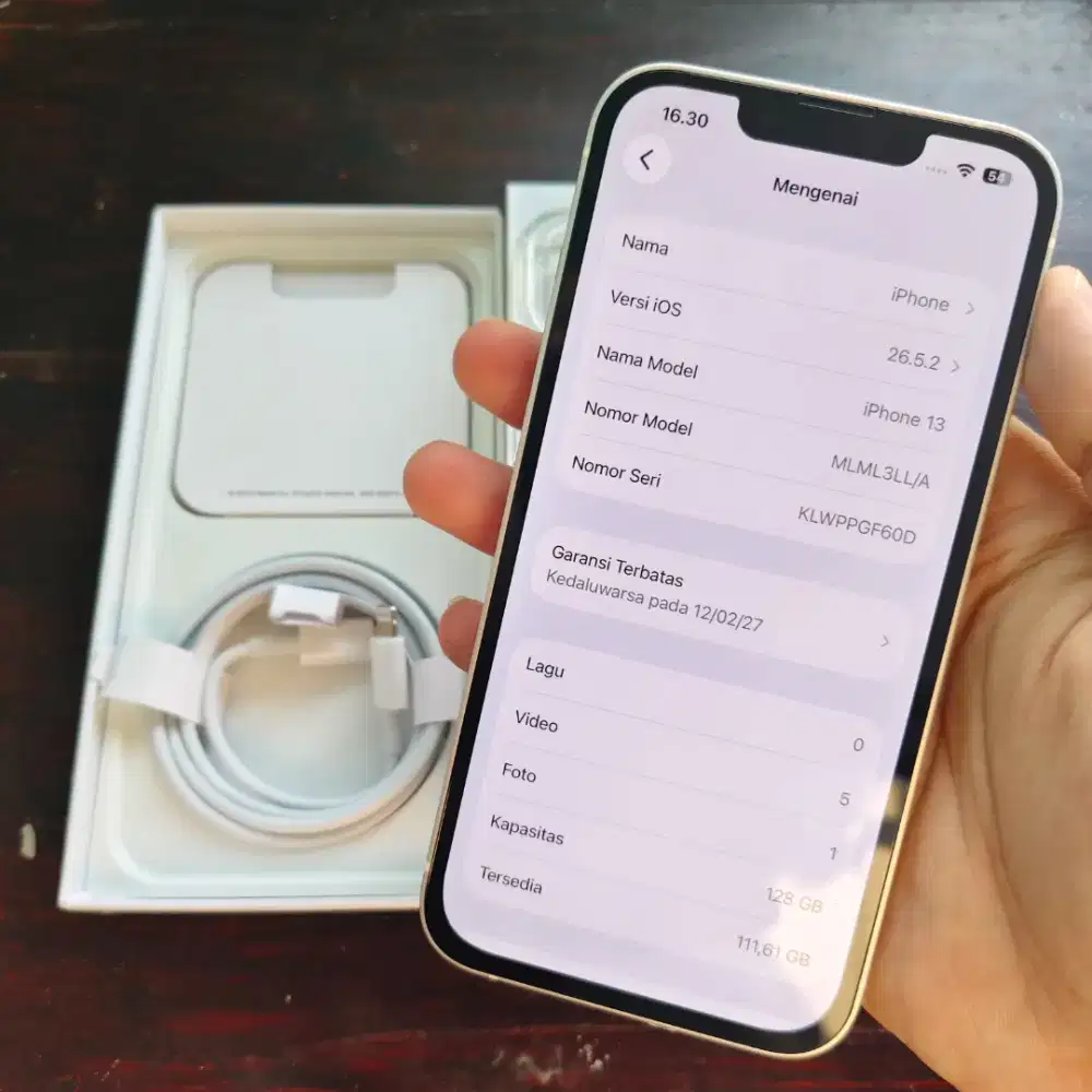 Iphone 13 all operator garansi apple on