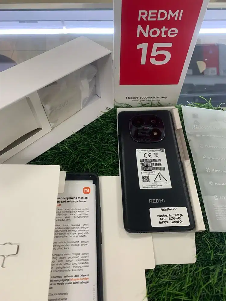 Redmi Note 15 8/128gb BH 96% Garansi On