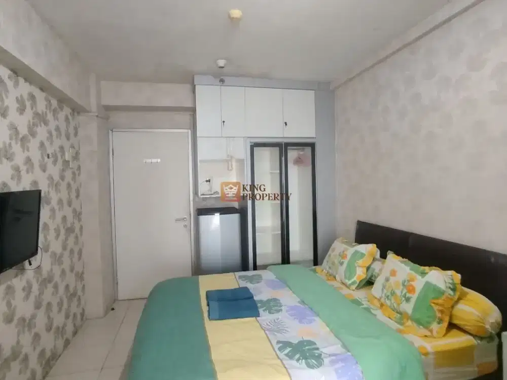 Tower Depan Favorit! Studio 21M² Green Bay Pluit Greenbay Full Furnished View Kota, Akses Baywalk Mall Dekat