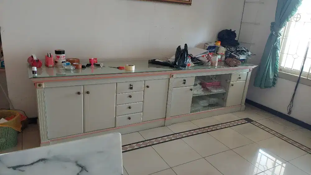 Lemari meja konsol panjang