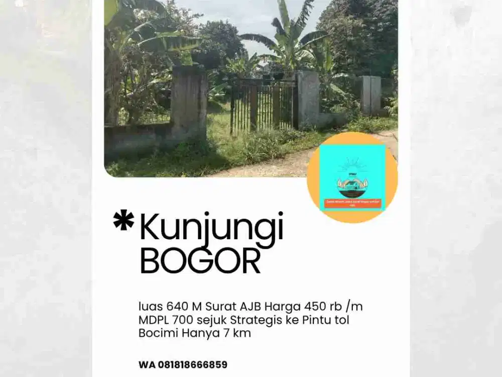 Lokasi Buat Villa d caringin bogor Sangat Asri sejuk