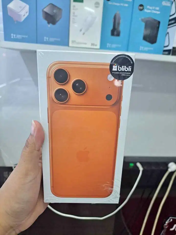 IPhone 17 Pro Max 256GB Cosmic Orange New Segel Garansi IBOX