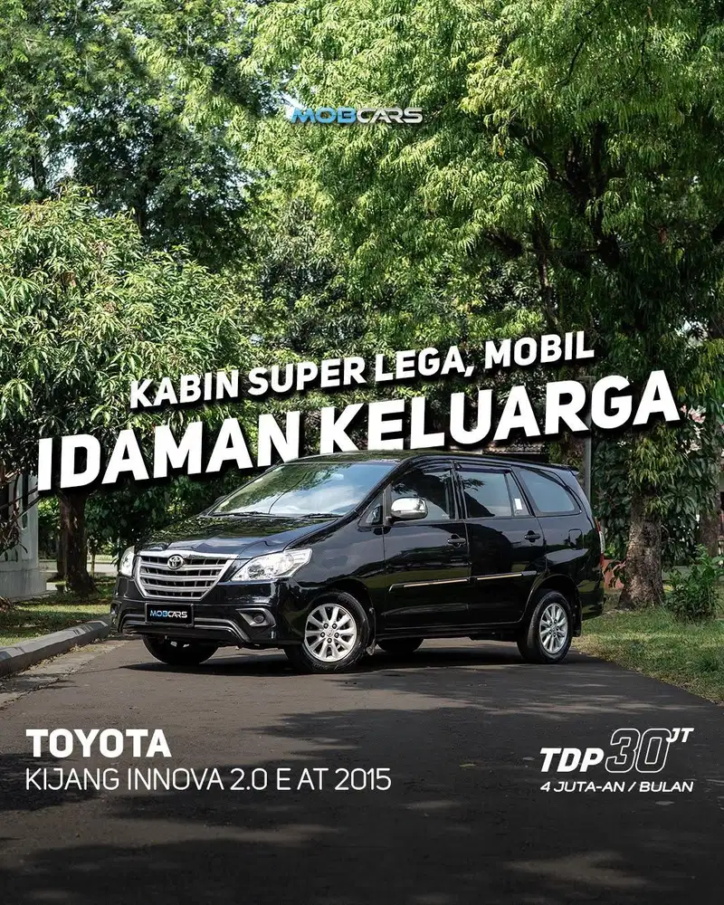 Kijang Innova E 2.0 AT 2015 SIAP PAKAI