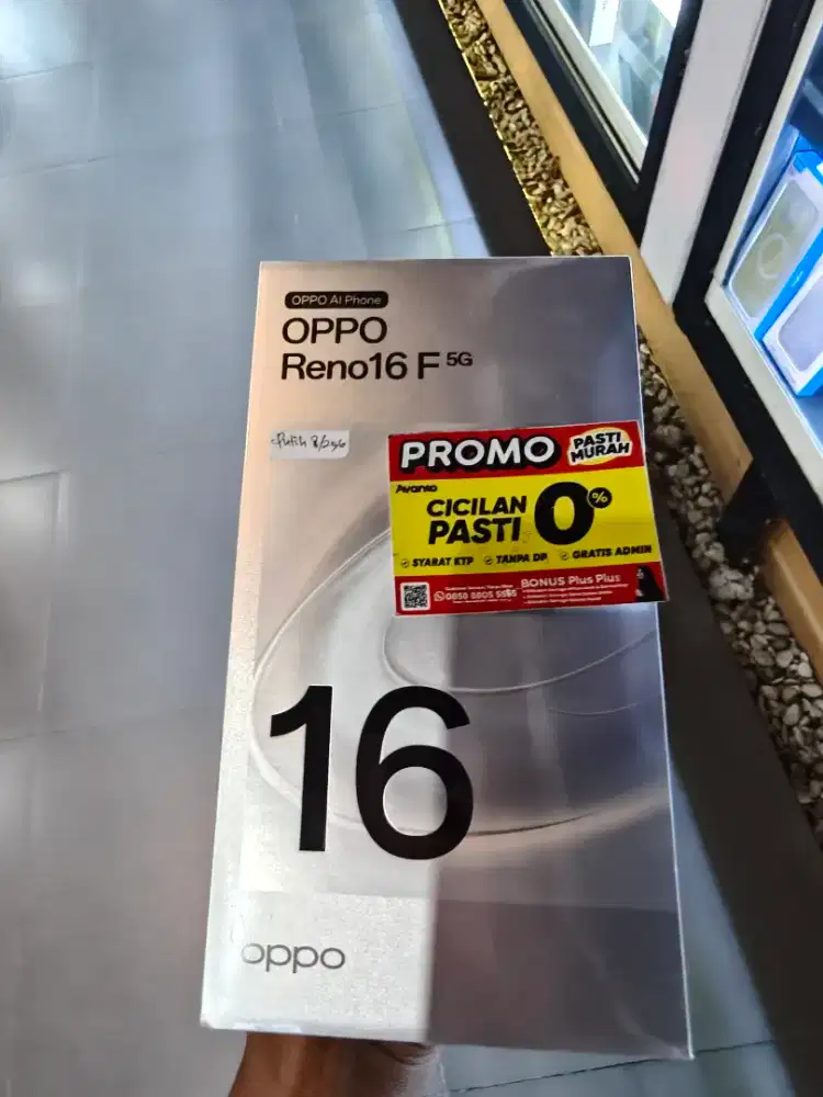 Oppo reno 16 F 5G kredit syrat ktp