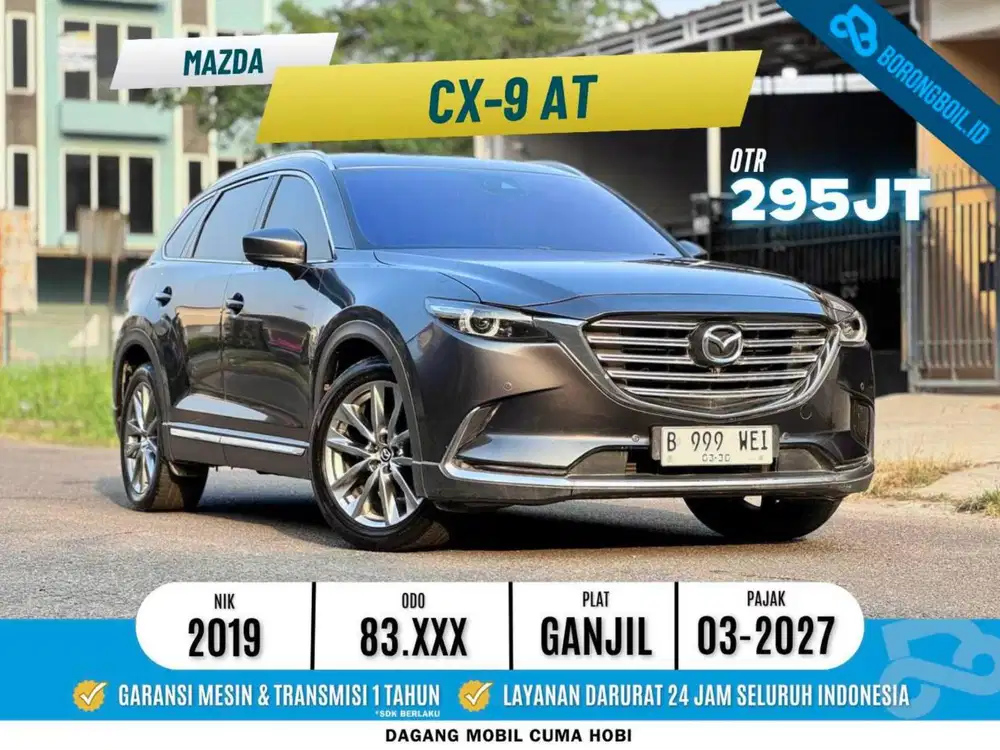 Mazda CX9 2.5L skayactive At 2019 abu abu