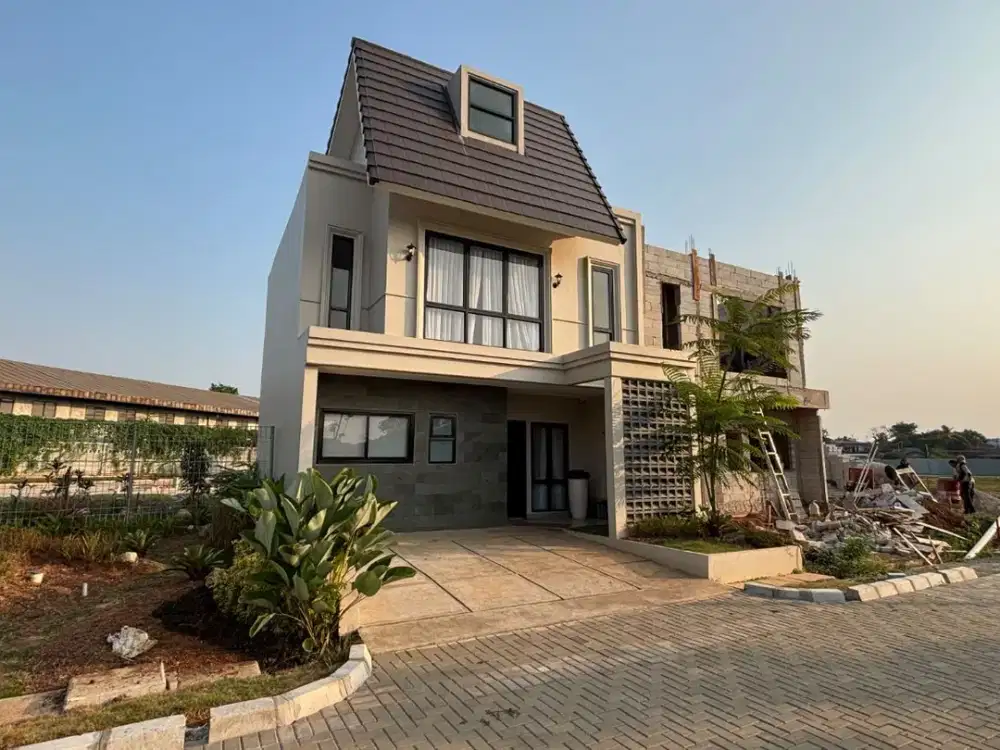 Rumah Baru American Style 2 lantai Area Cibubur, Botanica Cibubur