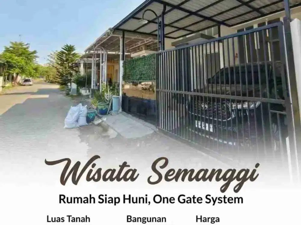 Rumah Wisata Semanggi, Siap Huni