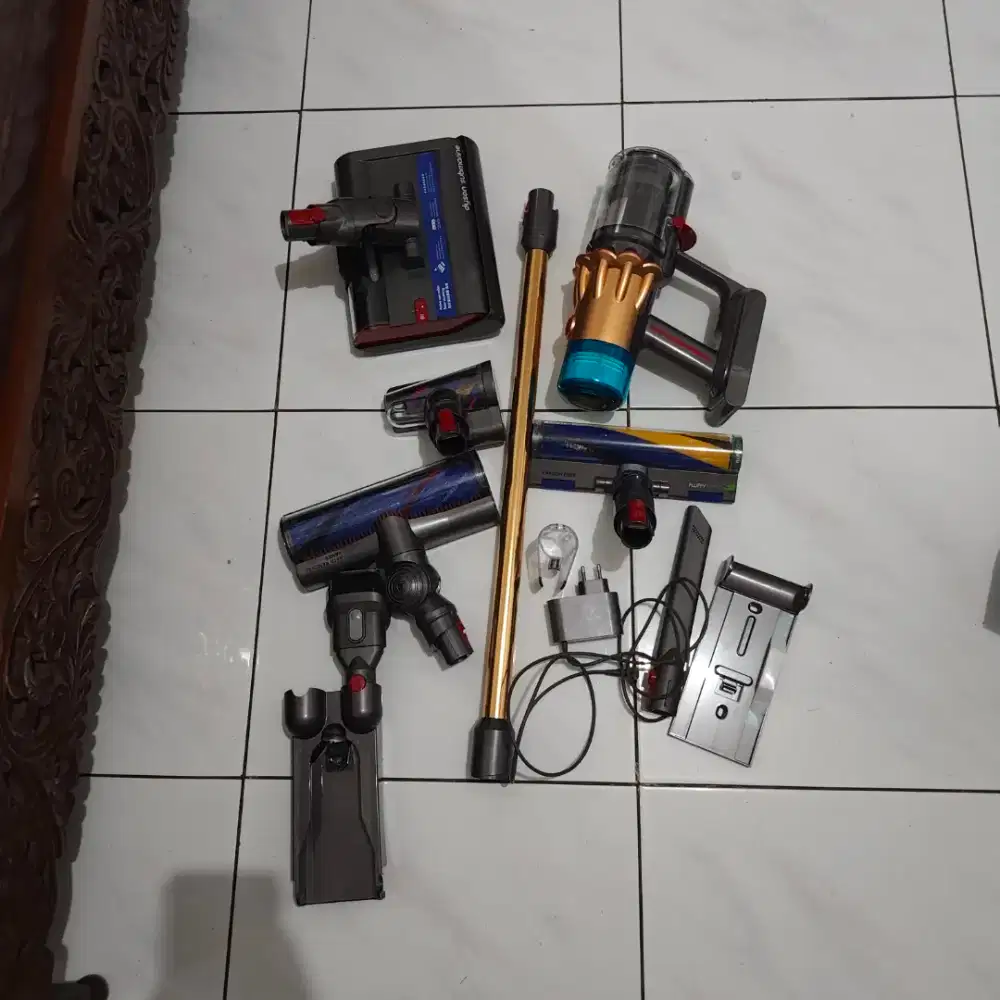 Dyson V12 Slim Detect Sub Marine Lengkap
