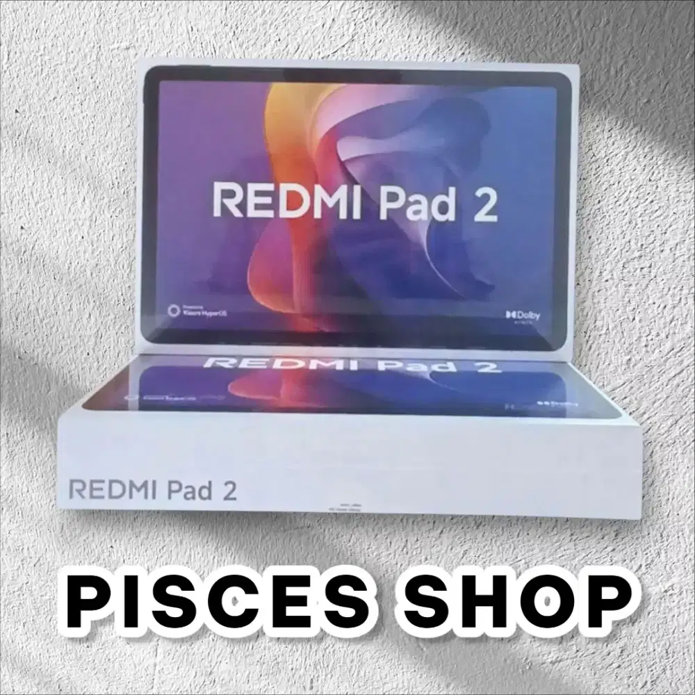 REDMI PAD 2 Wifi RAM 4/128 NEW Segel Garansi Resmi 1 Tahun
