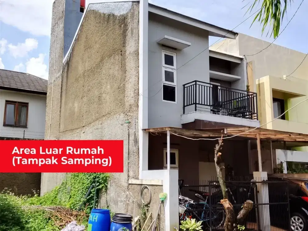 Rumah 2 Lantai, Permata Indah Cisaranten, Arcamanik Bandung. Aman, Nyaman, Asri, Tenang