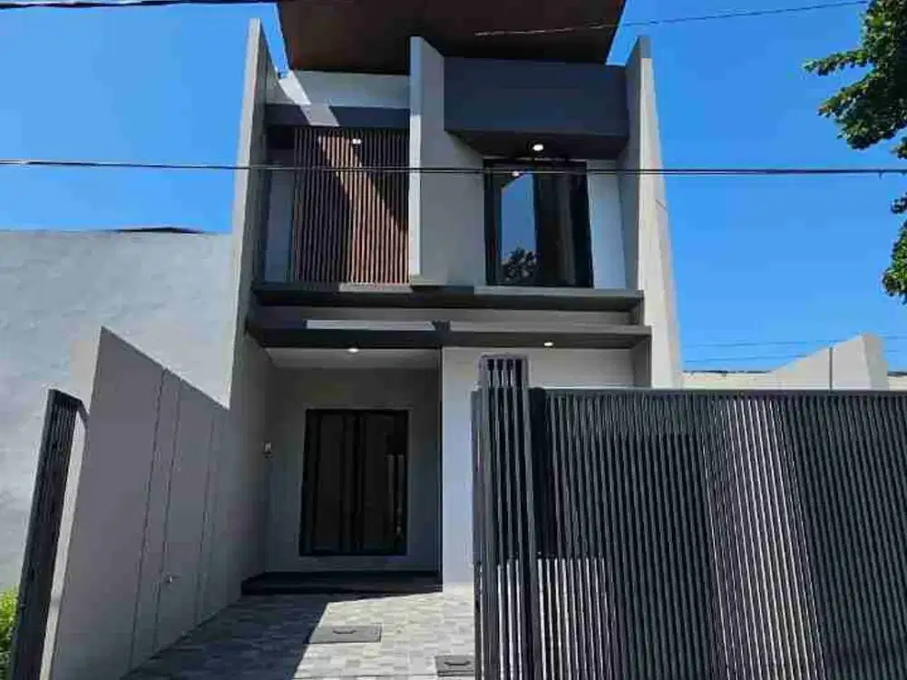 Dijual Rumah baru gress di perumahan Manyar Surabaya timur