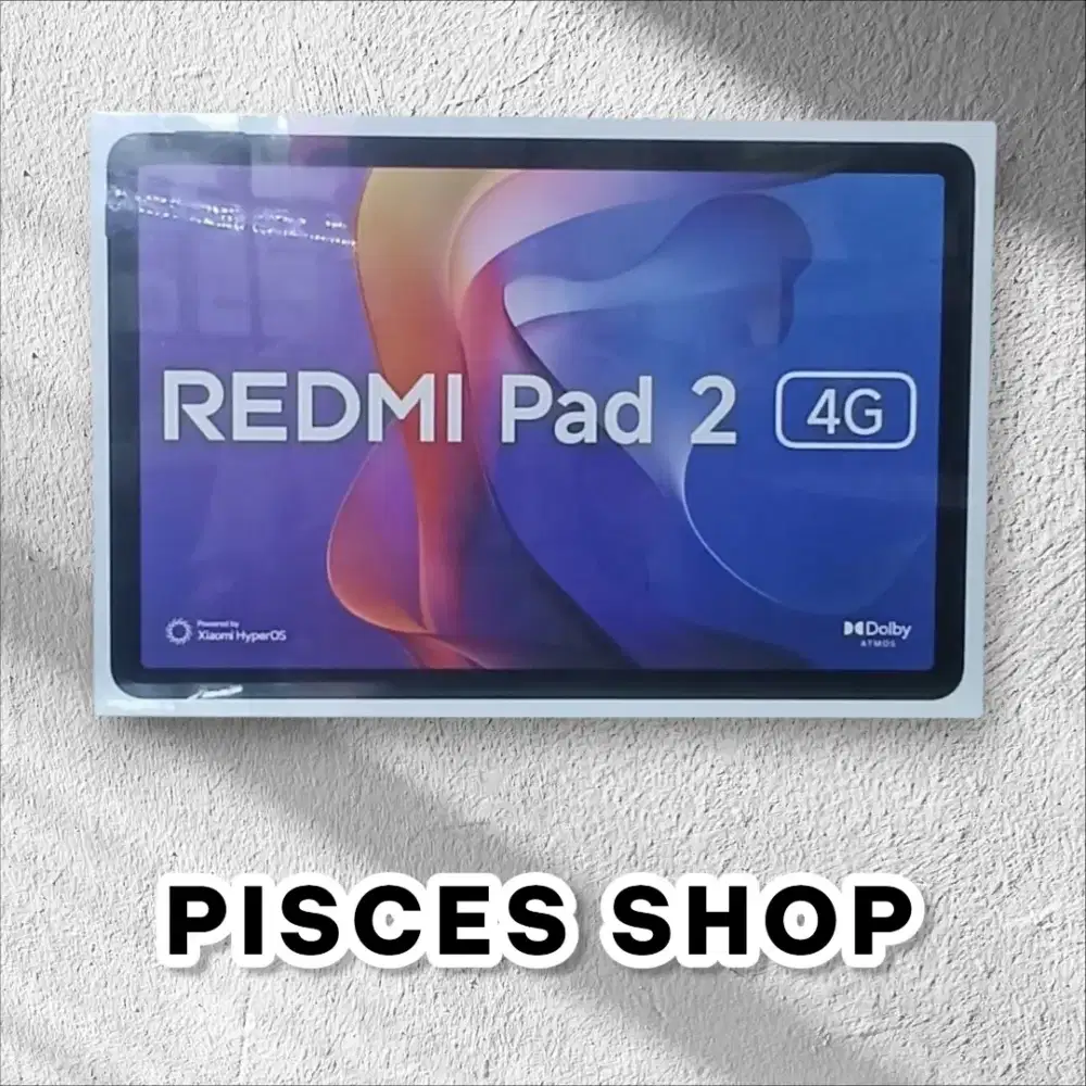 REDMI PAD 2 4G RAM 4/256 NEW Segel Garansi Resmi 1 Tahun