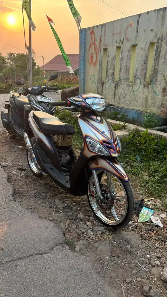 MIO 2009 CONVERT KUMPLIT FAKTUR NEMPEL PAJAK OFF SPEK 200cc