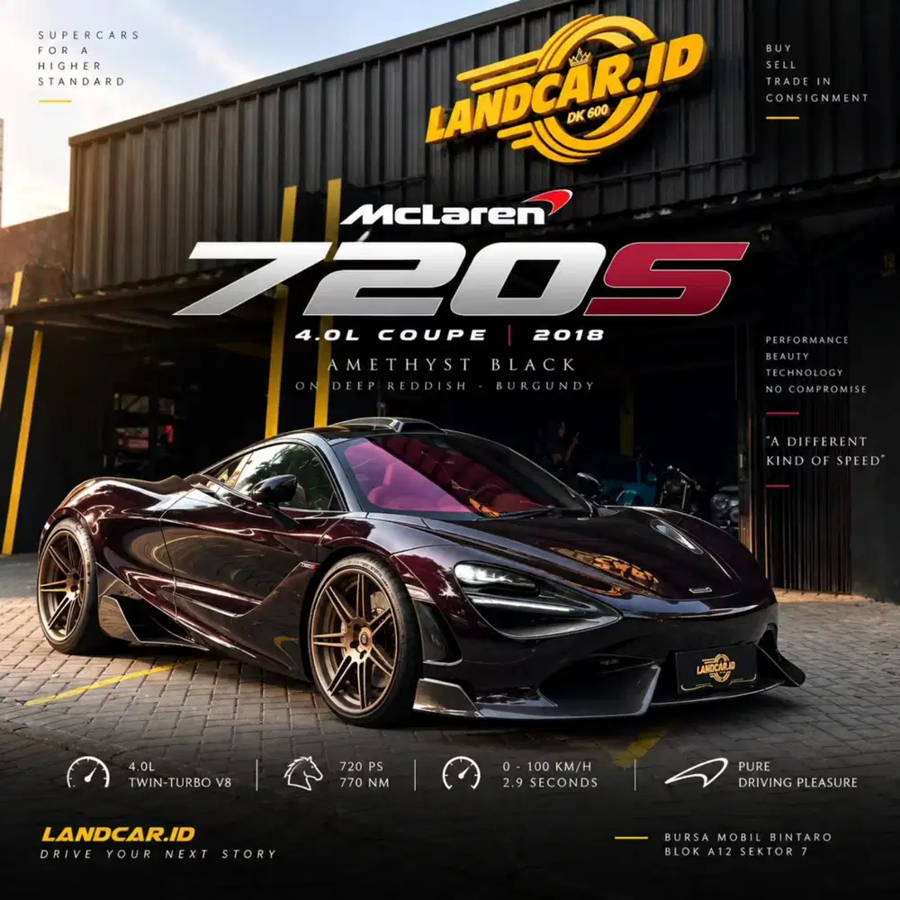 Mclaren 720s 4.0 Coupe 2018